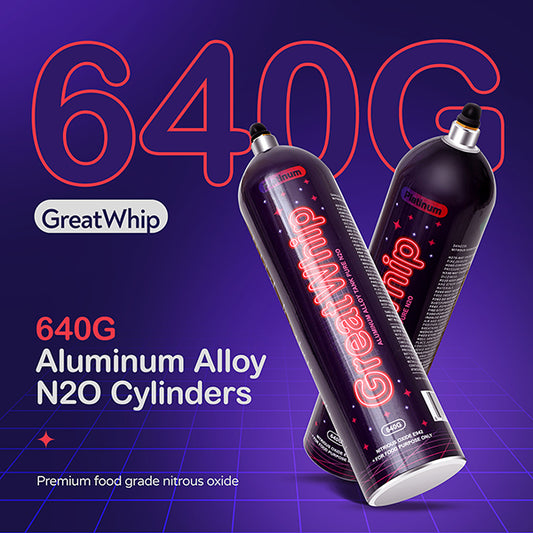 Aluminium GreatWhip 640g Case of 6