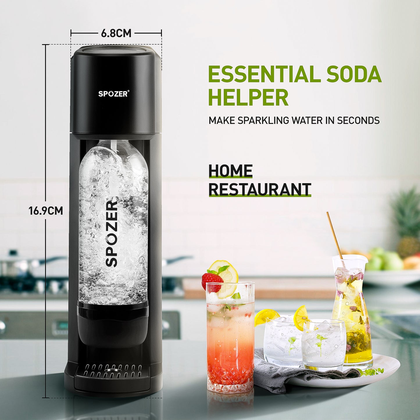 SPOZER Soda Maker Machine